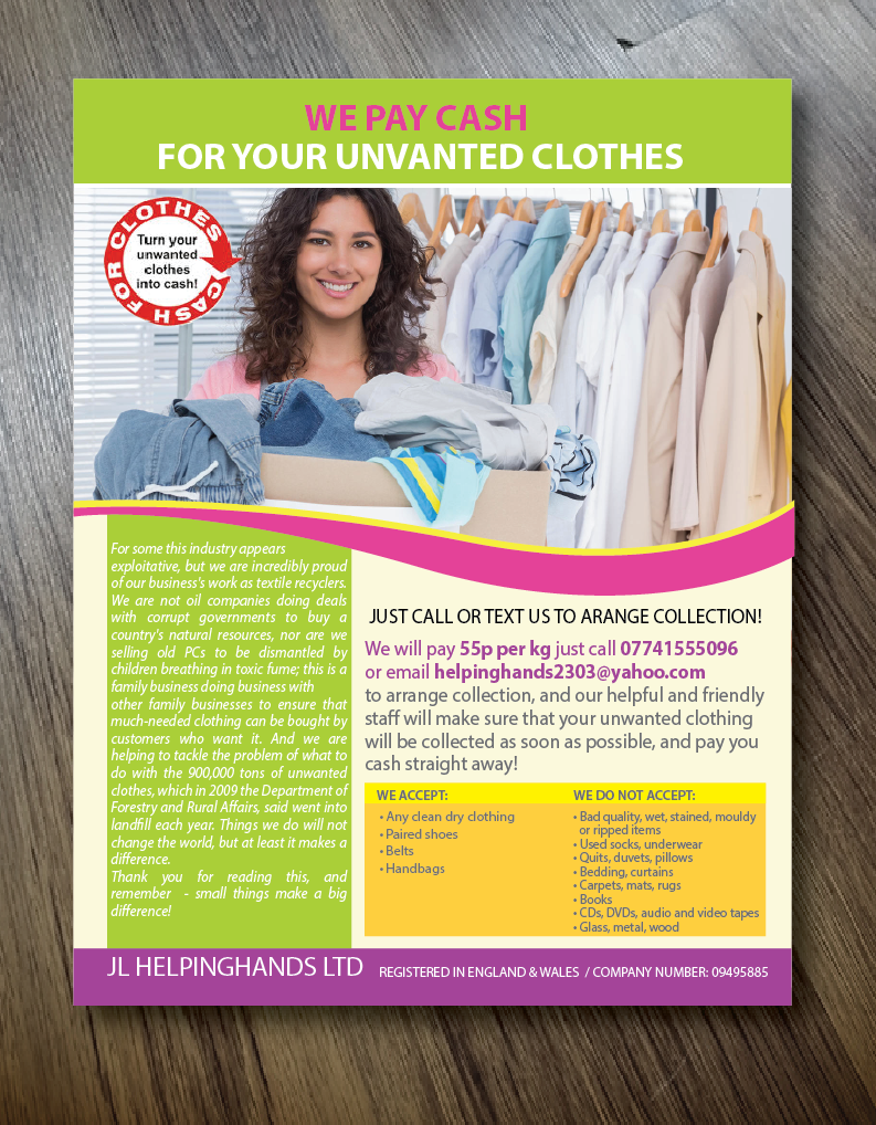 Flyer Design by alex989 for this project | Design #5768397