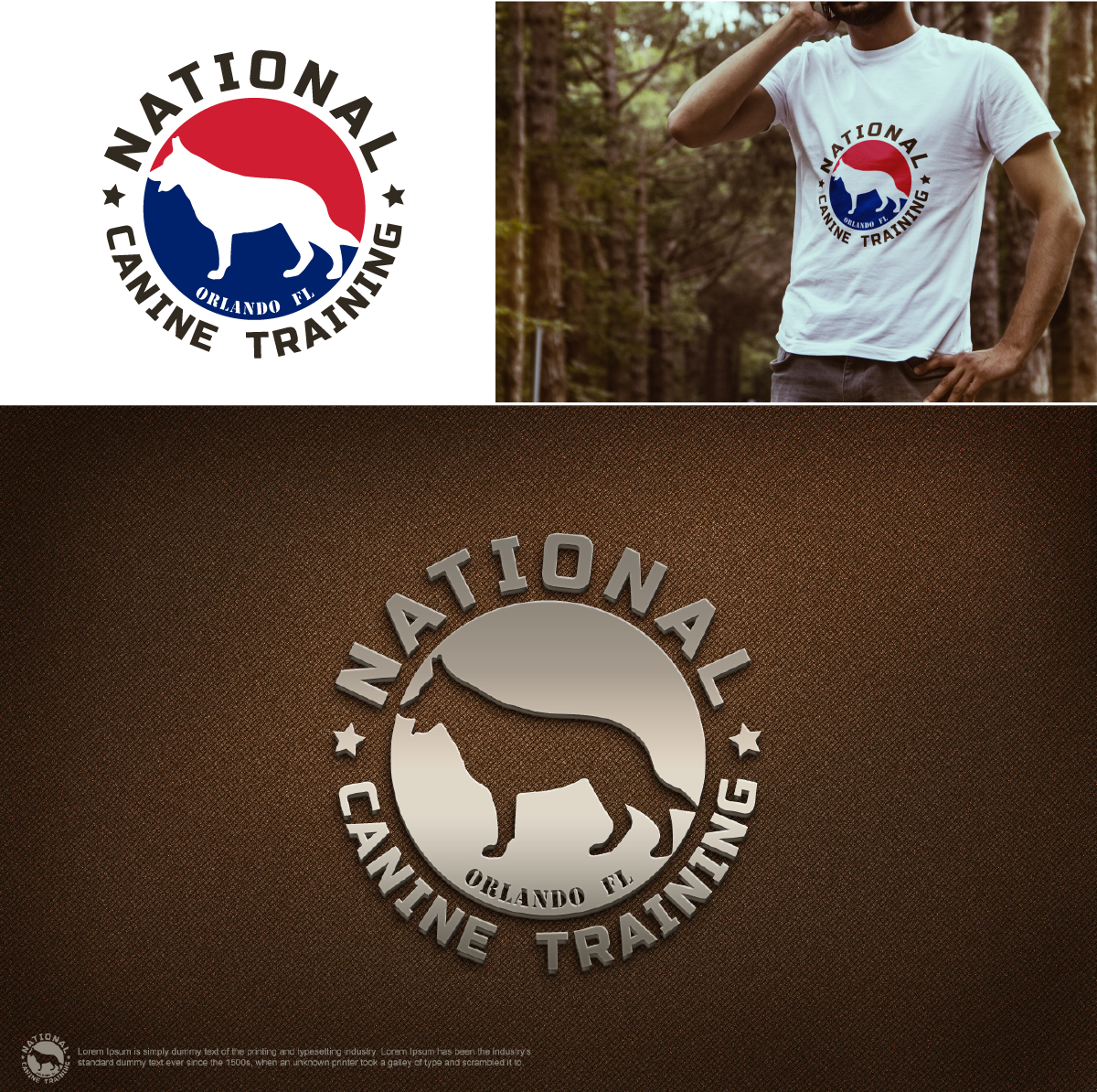 Logo Design by StalkerV for National Canine Training, LLC | Design #5774807