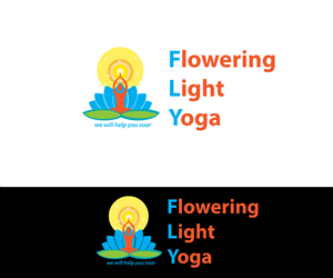 Grafik-Design von OnlineDesign für Flowering Light Yoga | Design: #5790508
