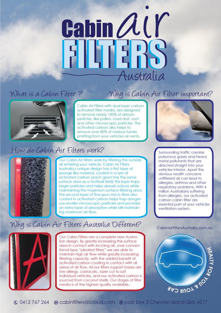 Design de Brochure par MagaBo pour cabinairfiltersaustralia | Design #5768543
