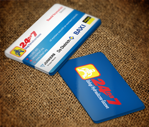 Business Card Design by nuhanenterpriseIT for 24na7 Uslugi Hydrauliczno-Gazowe | Design #5756662