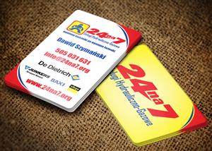 Visitenkarten-Design von Lanka Ama für 24na7 Uslugi Hydrauliczno-Gazowe | Design: #5790789