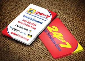 Visitenkarten-Design von Lanka Ama für 24na7 Uslugi Hydrauliczno-Gazowe | Design: #5790793
