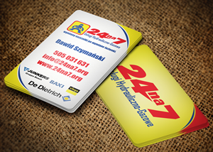 Visitenkarten-Design von Lanka Ama für 24na7 Uslugi Hydrauliczno-Gazowe | Design: #5790794