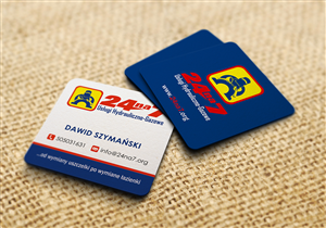 Design de Carte de Visite par logodentity pour 24na7 Uslugi Hydrauliczno-Gazowe | Design : #5811319