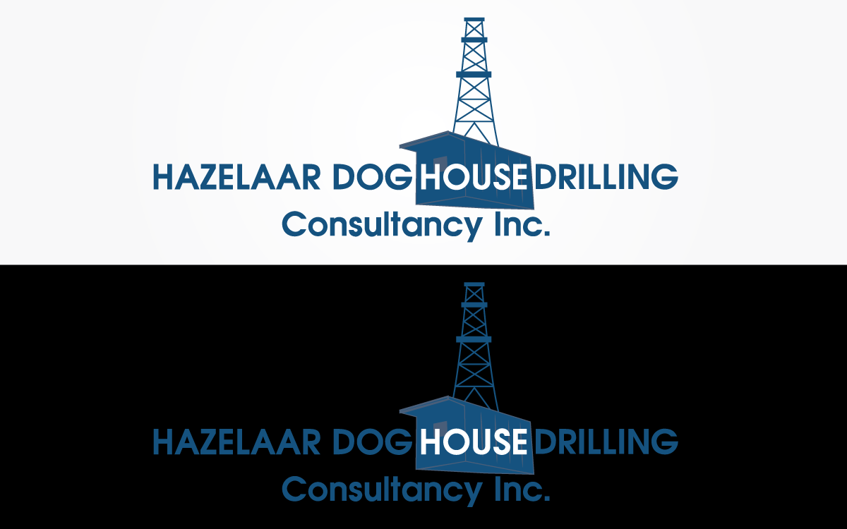 Design de Logo par tballest pour Hazelaar Doghouse Drilling Consultancy Inc. | Design #5774729