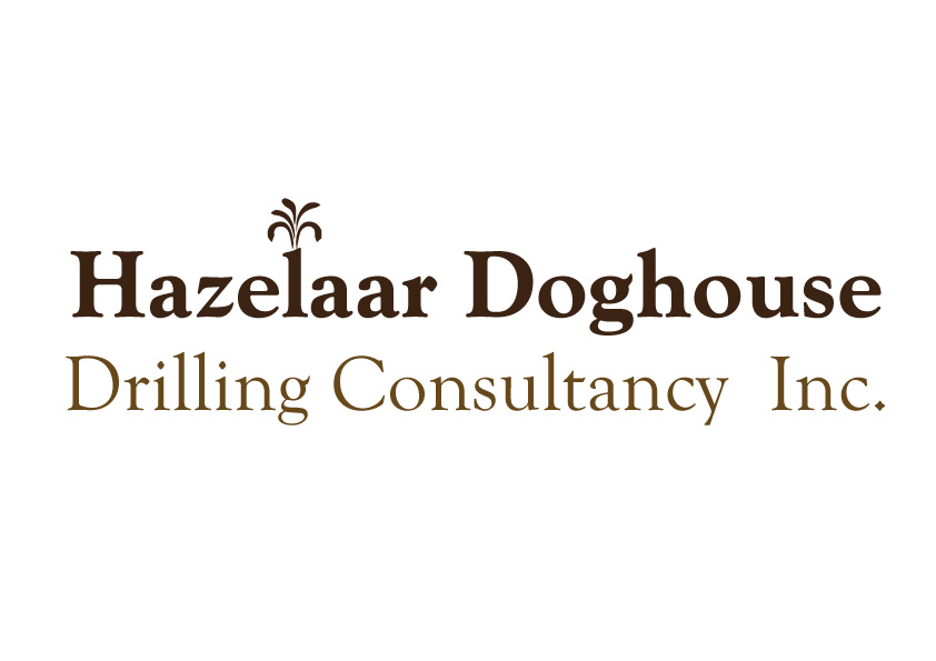 Diseño de Logo por kuzanata para Hazelaar Doghouse Drilling Consultancy Inc. | Diseño #5753865