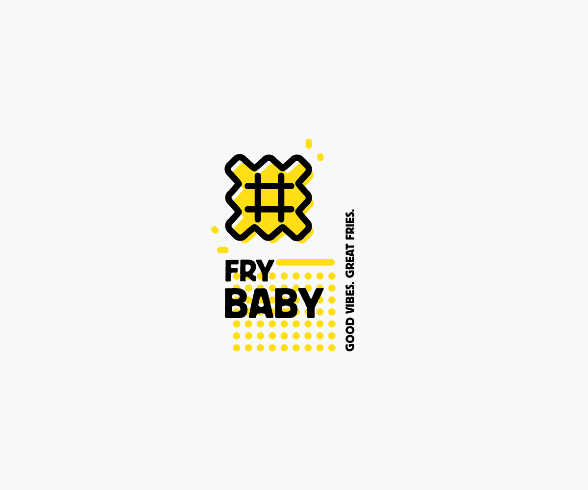 Logo Design by 123. 10°st for FryBaby | Design #5754930