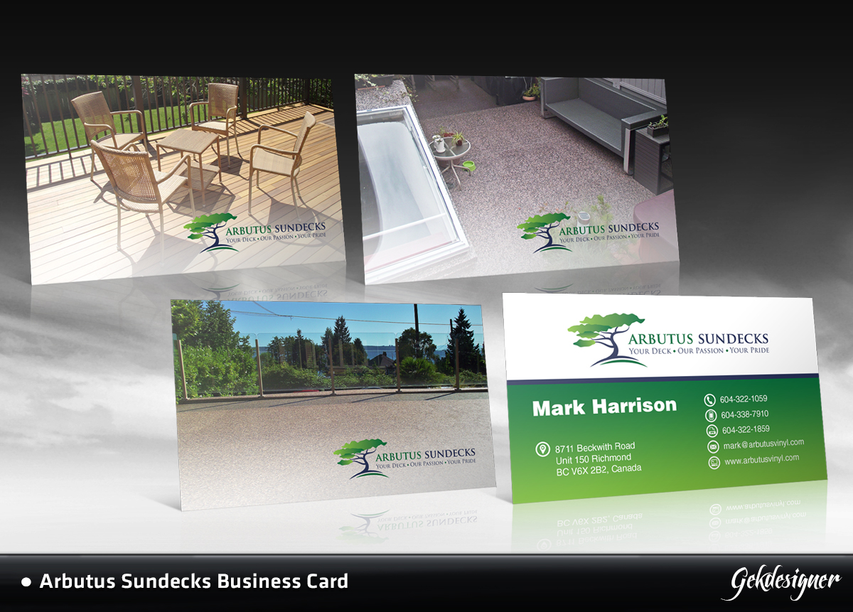 Business Card Design by gekgrfx for this project | Design #1569275
