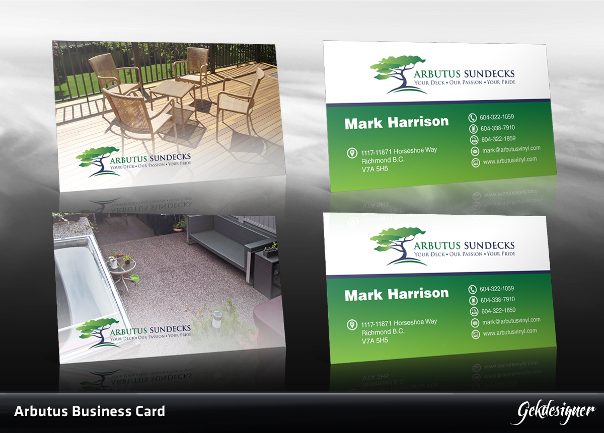 Business Card Design by gekgrfx for this project | Design #1571028