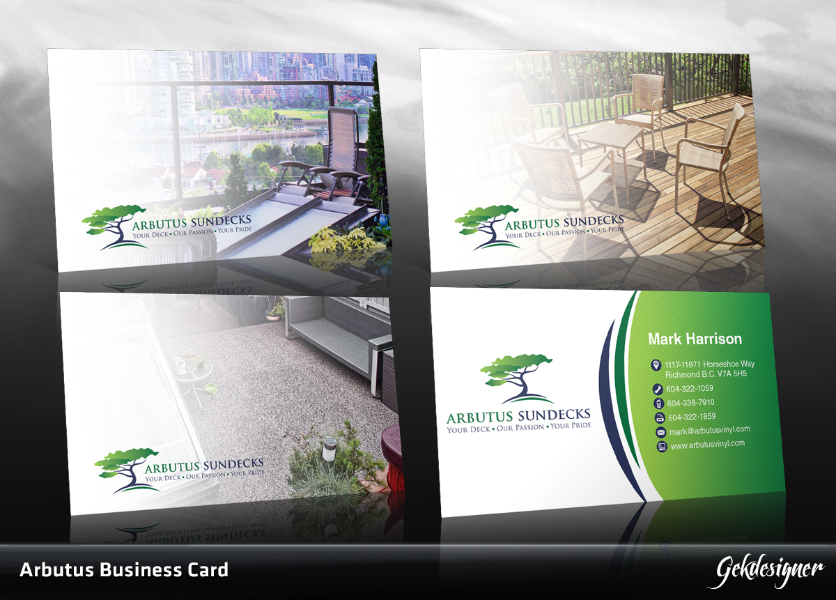 Business Card Design by gekgrfx for this project | Design #1574067
