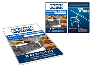 Flyer Design by MDesigns ™ for Kazman Timber | Design: #5744725
