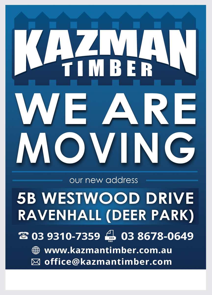 Design de Flyer par Satyajit Sil Creations pour Kazman Timber | Design #5742744
