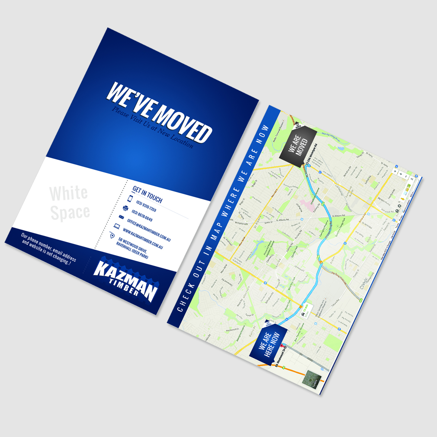 Flyer Design by Adeel Hanif® for Kazman Timber | Design #5743137