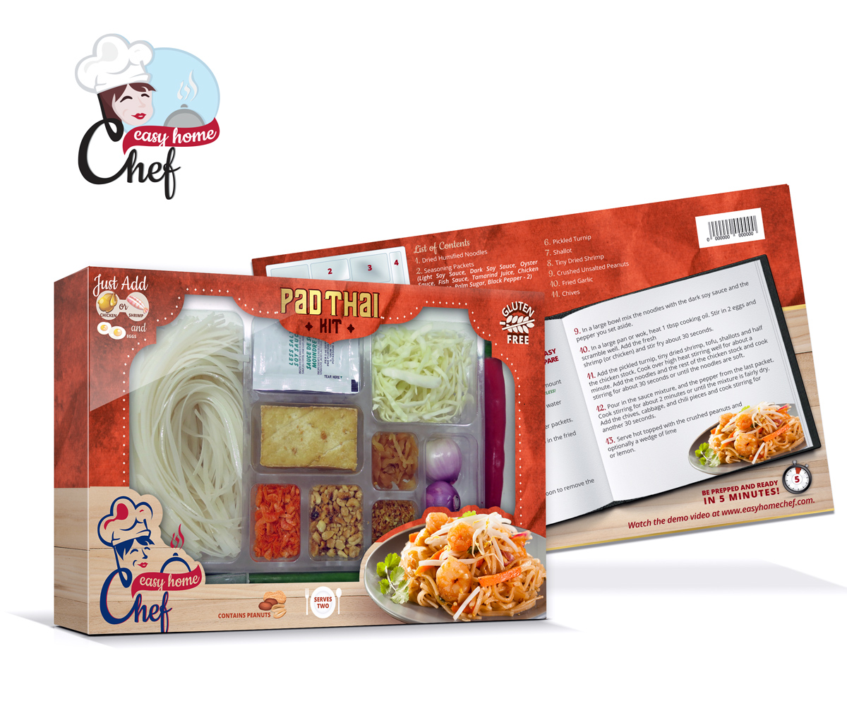 Verpackungs-Design von D V für Easy Home Chef | Design #5853666