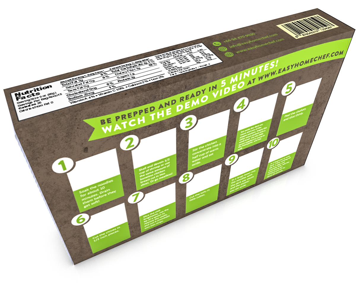 Design Emballage par Charala pour Easy Home Chef | Design #5844932