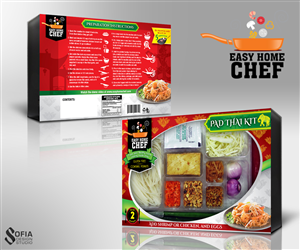 Ready-to-Make Fresh Thai Cooking Kits | Packaging Design by SofiaDesignStudio