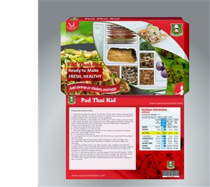 Design Emballage par Nikomen pour Easy Home Chef | Design : #5806002