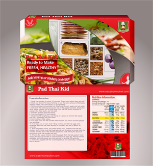 Design Emballage par Nikomen pour Easy Home Chef | Design : #5806318