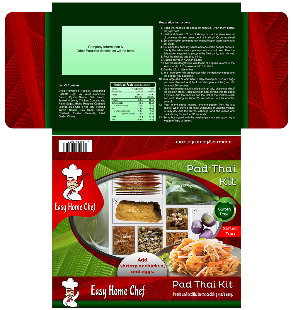 Packaging Design by Akshar Shailesh for Easy Home Chef | Design #5785641