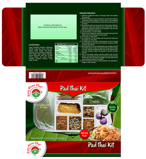 Ready-to-Make Fresh Thai Cooking Kits | Packaging Design by Akshar Shailesh