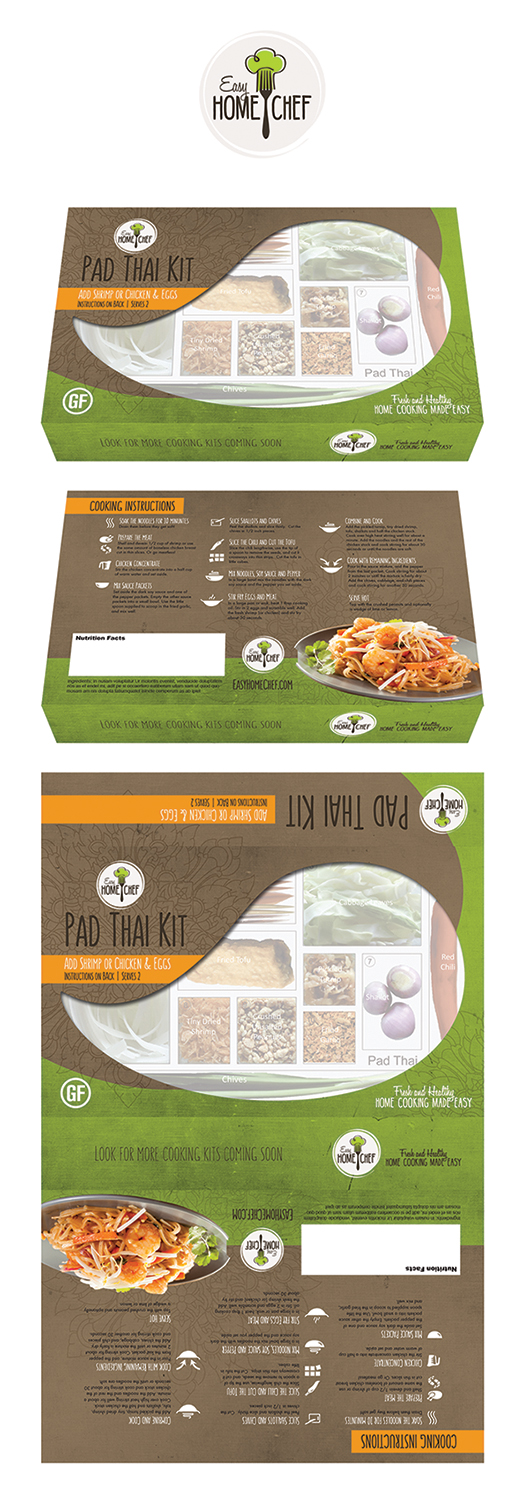 Packaging Design by Caribellabou for Easy Home Chef | Design #5807683