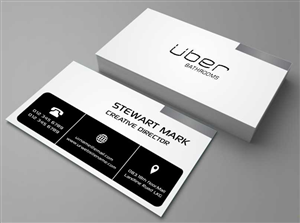 Business Card Design by AwsomeD for Uber Bathrooms | Design: #5767453