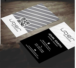 Business Card Design by AwsomeD for Uber Bathrooms | Design: #5767471
