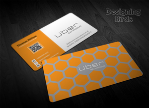 Business Card Design by Designing Birds for Uber Bathrooms | Design: #5776148