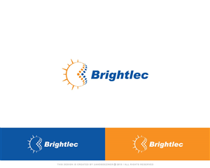 BRIGHTLEC | Logo Design by uandbdeziner