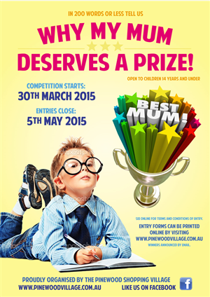 Why my mum deserves a prize! - Mothers Day Competition