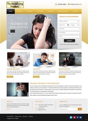 Web Design by pb for The Awakening Institute | Design: #5793867