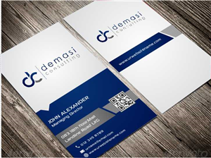 Diseño de Tarjeta de Presentación por AwsomeD para Demasi Consulting | Diseño: #5767302
