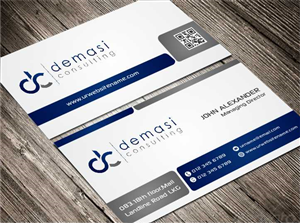 Diseño de Tarjeta de Presentación por AwsomeD para Demasi Consulting | Diseño: #5767347