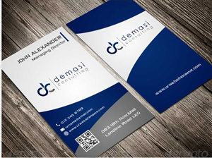 Diseño de Tarjeta de Presentación por AwsomeD para Demasi Consulting | Diseño: #5767355
