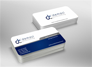 Diseño de Tarjeta de Presentación por AwsomeD para Demasi Consulting | Diseño: #5767360