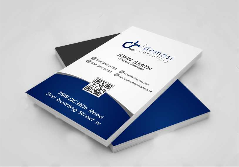 Diseño de Tarjeta de Presentación por AwsomeD para Demasi Consulting | Diseño #5767362