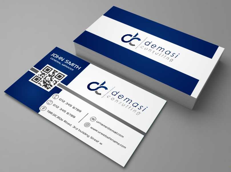 Diseño de Tarjeta de Presentación por AwsomeD para Demasi Consulting | Diseño #5767367