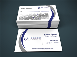 Business Card Design by Ana White for Demasi Consulting | Design: #6051410