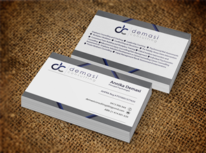 Business Card Design by Lanka Ama for Demasi Consulting | Design: #5751636
