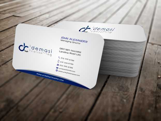 Visitenkarten-Design von szabist für Demasi Consulting | Design #5758376