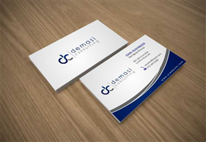 Diseño de Tarjeta de Presentación por szabist para Demasi Consulting | Diseño: #5758385