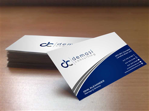 Diseño de Tarjeta de Presentación por szabist para Demasi Consulting | Diseño: #5758398