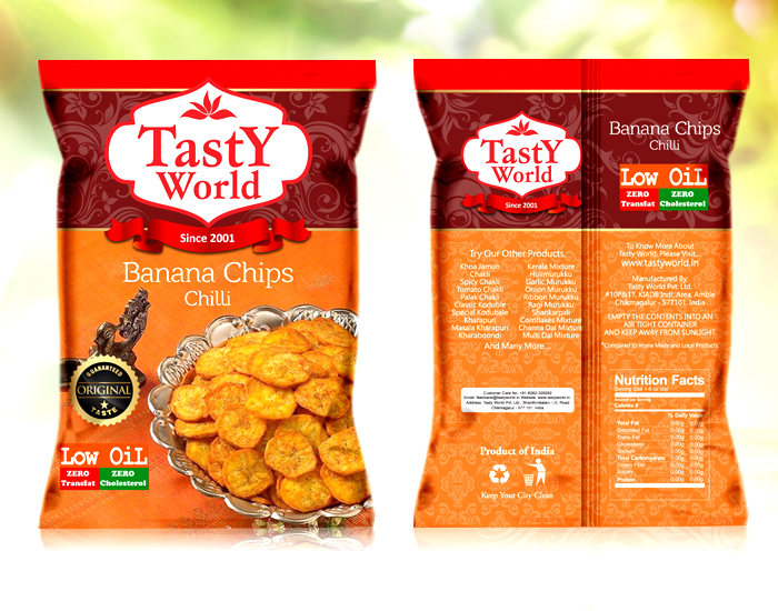 Packaging Design by ivanjoys for Tasty World Pvt. Ltd. | Design #5863964