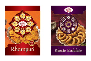 Indian Ethnic Snack Food Company Looking for Packaging Designs to Take Products to Overseas Customer | Diseño de Empaque por Anna-Maria