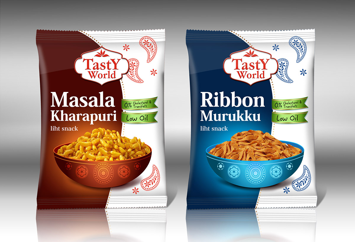 Packaging Design by GRAFANNA for Tasty World Pvt. Ltd. | Design #5987189