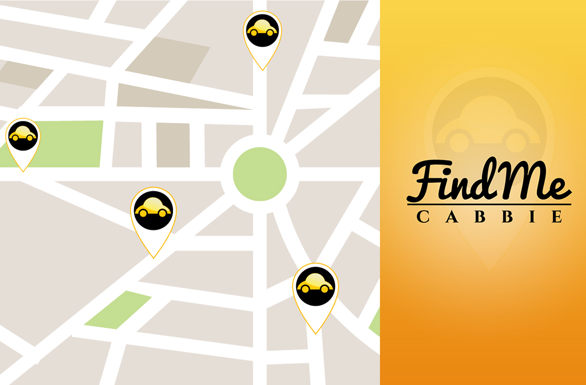 T-shirt Design by CreativesPeoples for FindMeCabbie LLC. | Design #5749848