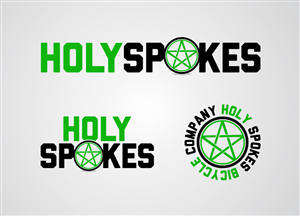 Logo Design by PaddyMcGrath for Holy Spokes | Design #1582958