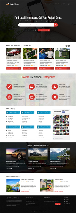 Web Design by pb for this project | Design: #5755123