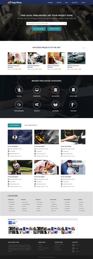 Web Design by pb for this project | Design: #5766910